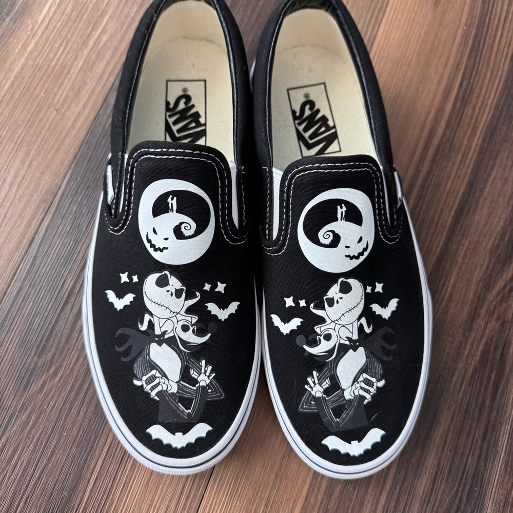 Vans Nightmare Before Christmas Slip-On Shoes Size 8 - Picture 8 of 8
